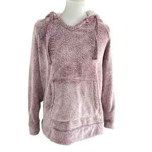 Members Mark plush fluffy pullover hoodie sweatshirt